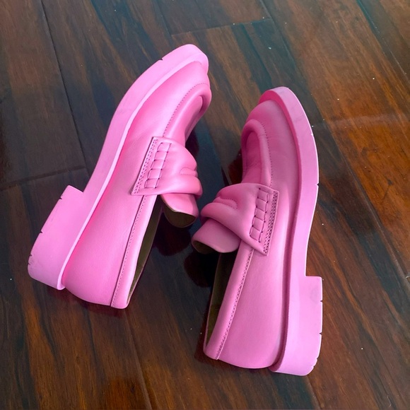 CAMPERLAB Mil 1978 Padded Pink Leather Loafers Women Size Eu38 US 7.5 ( S - 1) - Picture 5 of 9